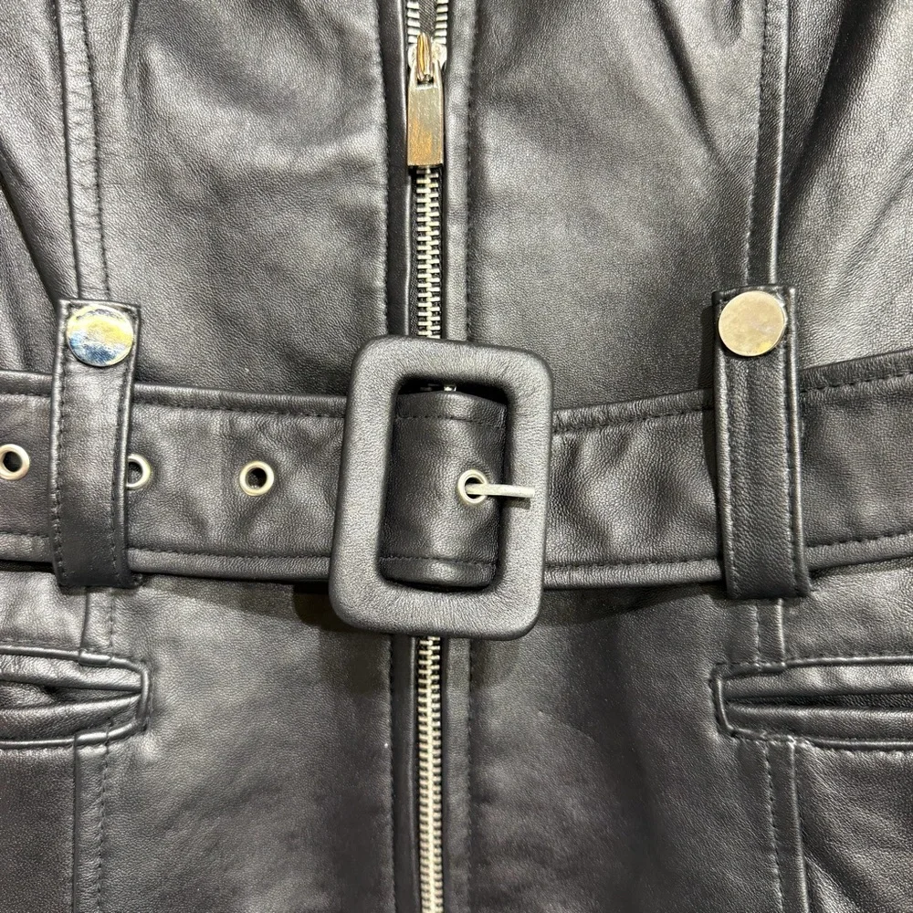 Arden B Moto Leather Jacket - Picture 12 of 16